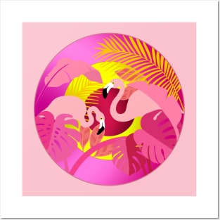 FLAMINGOS Posters and Art